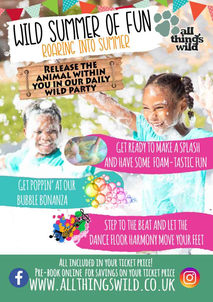 Foam Parties All Things Wild Honeybourne Evesham